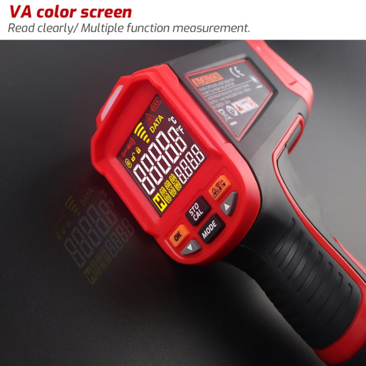 Termometro a infrarossi con schermo a colori Termometro elettronico industriale, TASI TA603A -32-1080 degrees Celsius, TASI TA603B -32-1380 degrees Celsius, TASI TA603C -32-1680 degrees Celsius, TASI TA603D -32-1880 degrees Celsius