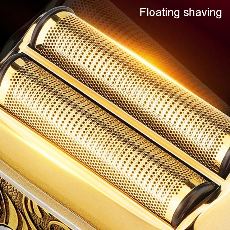 Set impermeabile per tagliacapelli elettrico 2 in 1 per taglio di capelli calvo da uomo, 962 Gold, 962 Gray