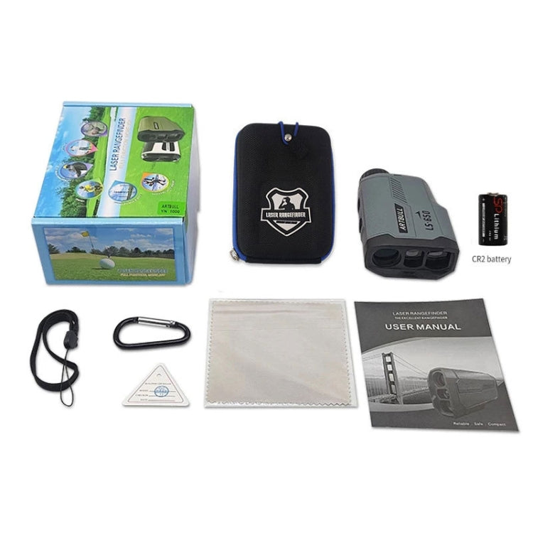 ARTBULL LS-650 telemetro laser da golf all'aperto 650 m telescopio altimetro, LS-650