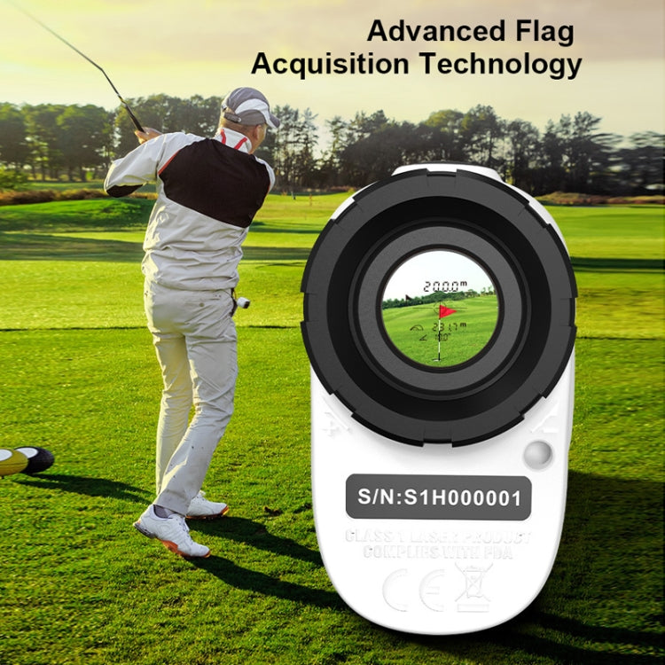 ARTBULL PF2E Telescopio per esterni con telemetro laser per la correzione della pendenza del golf, PF2E