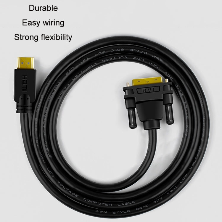JINGHUA Cavo di trasferimento da HDMI a DVI Scheda grafica Monitor per computer Cavo HD, 1m, 1.5m, 2m