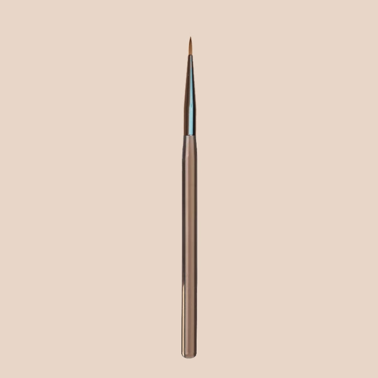 Penna per nail art marrone Set strumenti di disegno colorati, Short Line Pen, Long Line Pen, Petals Pen, Flat Head Fen, Versatile Pen, Round Head Pen, Sweeping pen, Double Head Pen