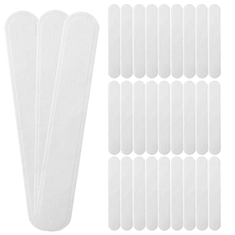 100 adesivi usa e getta con tesa per cappello, colletto della camicia, adesivi anti-sporco che assorbono il sudore