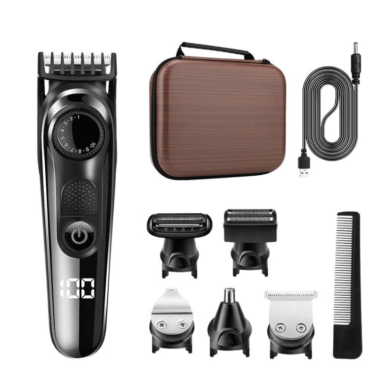 5 in 1 uomo multifunzionale taglio di capelli intaglio rasoio elettrico set rasoio alternativo con custodia, LM-1832 5 In 1