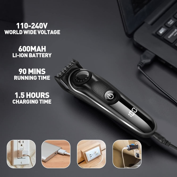 5 in 1 uomo multifunzionale taglio di capelli intaglio rasoio elettrico set rasoio alternativo con custodia, LM-1832 5 In 1