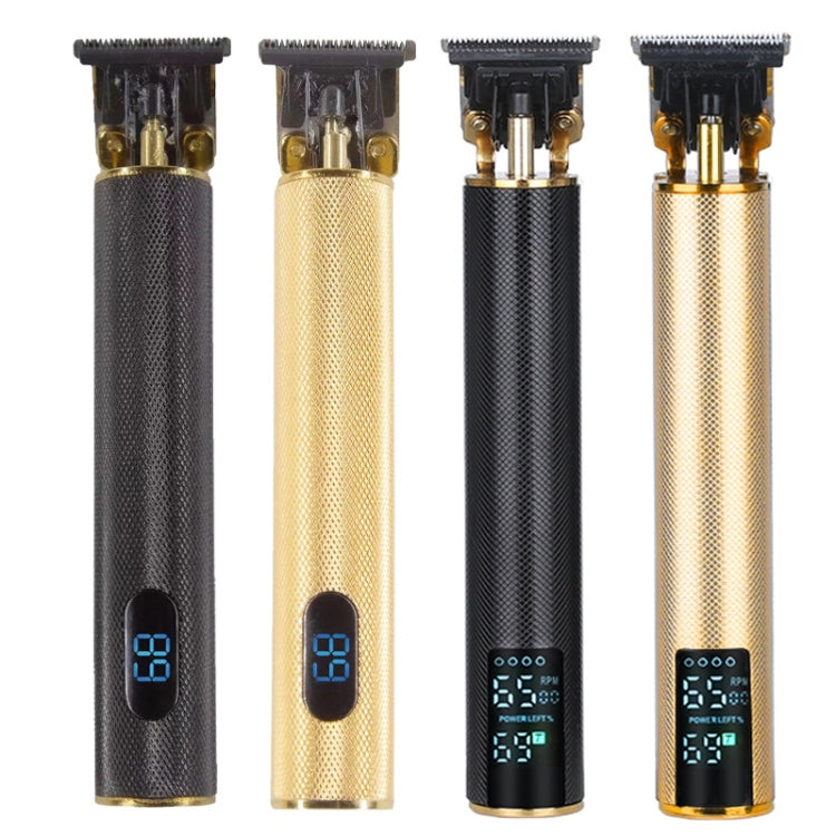 Tagliacapelli elettrico con coltello in ceramica per incisione con display digitale ricaricabile USB, Digital Display (Black), Digital Display (Gold), (Digital Display Black), (Digital Display Gold)