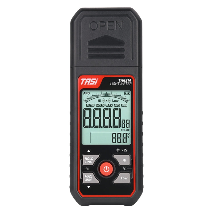 Illuminating Meter Bright Test Instrument Luminosità Misuratore di luce, TA631A, TA631B