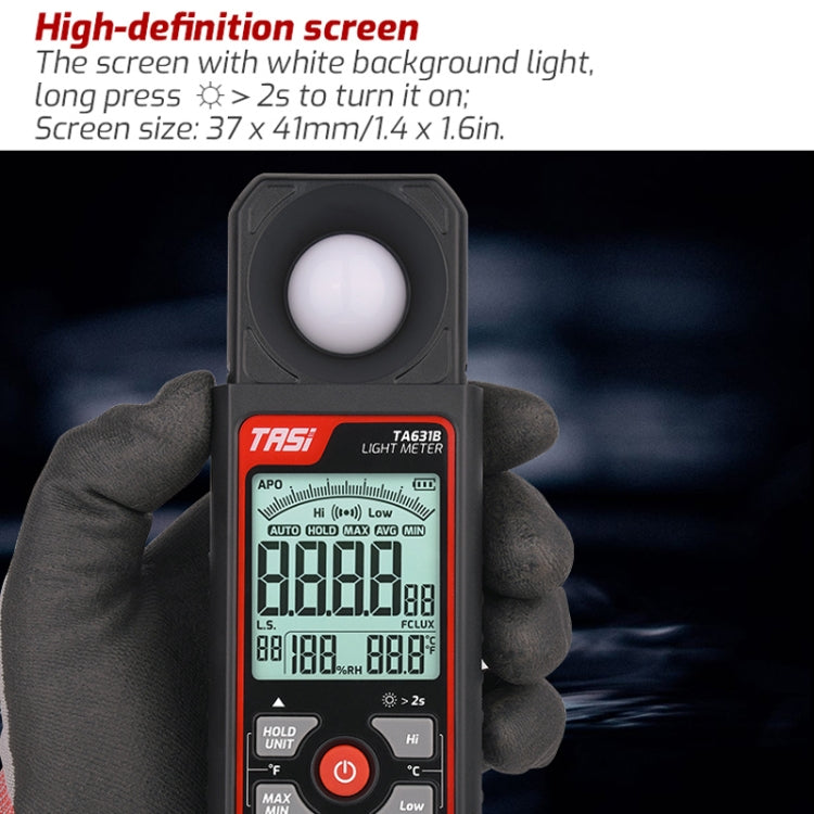 Illuminating Meter Bright Test Instrument Luminosità Misuratore di luce, TA631A, TA631B