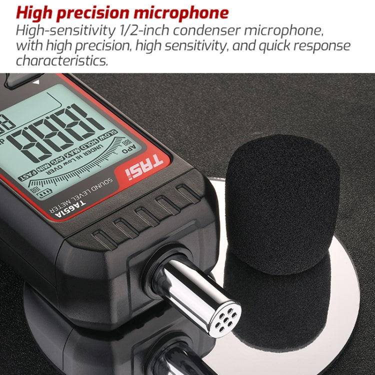 Dispositivo di decibel del tester del rumore domestico, TASI TA651A, TASI TA651B
