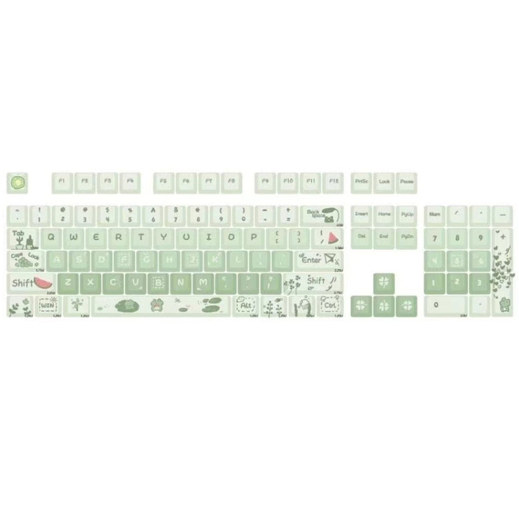 148 tasti MDA Altezza 5 lati Heat Rise PBT Copritasti per tastiera meccanica, 148 Keys Blue, 148 Keys Pink, 148 Keys Green