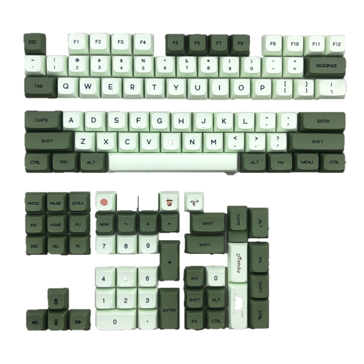 Tasti PBT per tastiera meccanica a sublimazione, Micromio 125 Keys, Matcha 124 Keys, Bee Milk 140 Keys, Plastic 128 Keys, Planet 126 Keys, Revelation 125 Keys, Fandai 126 Keys, Bubble 127 Keys