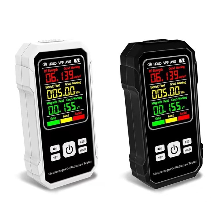 Rilevatore di radiazioni elettromagnetiche Rilevatore di radiazioni ad alta frequenza, VT-ER1 Black, VT-ER1 White