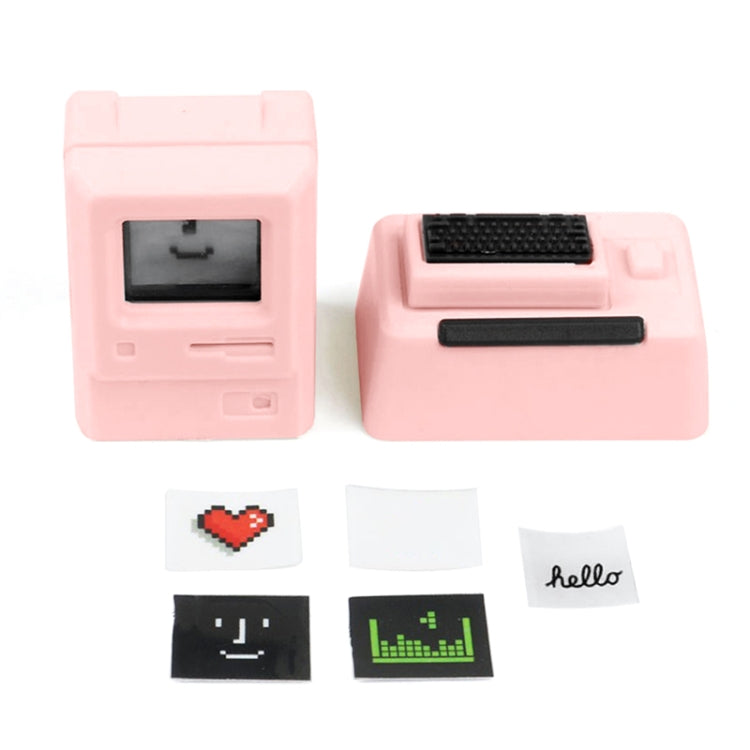Tastiera meccanica MAC Retro Light Transmission Keycap, White, Pink, Black, Silver Gray