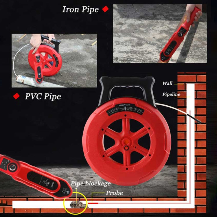 Rilevatore di intasamento di tubi da parete Rilevatore di intasamento di tubi per tubi in ferro/PVC/cemento/acciaio, NOYAFA NF-5120, NOYAFA NF-5130, NOYAFA NF-5140