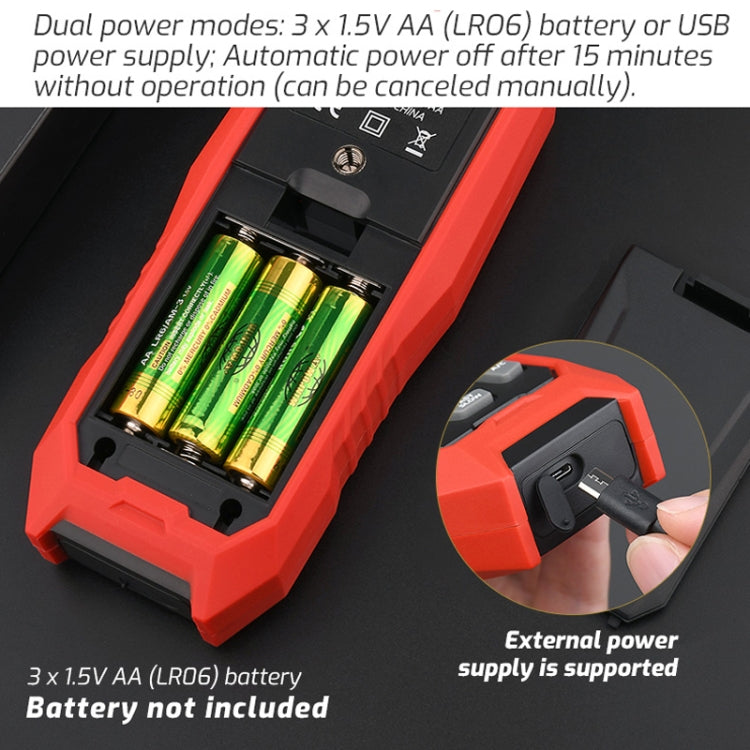 Tester del volume d'aria del misuratore di velocità del vento digitale portatile, TASI TA642A, TASI TA642B, TASI TA642C