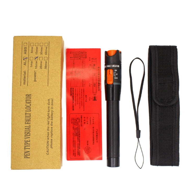 Penna per test a luce rossa in fibra Sorgenti di luce rossa tramite penna ottica Rilevamento di fibre ottiche, 5MW, 10MW, 20MW, 30MW, 50MW