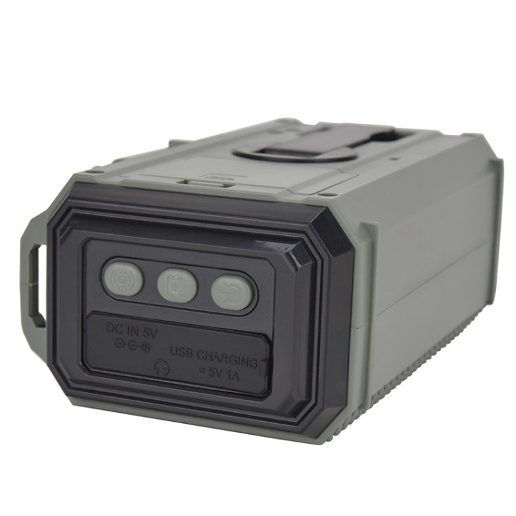 HanRongda HRD-905 Ricarica solare Illuminazione a LED Generazione Prevenzione dei disastri Emergenza Radio a banda intera, HRD-905 Army Green, HRD-905 Yellow Green