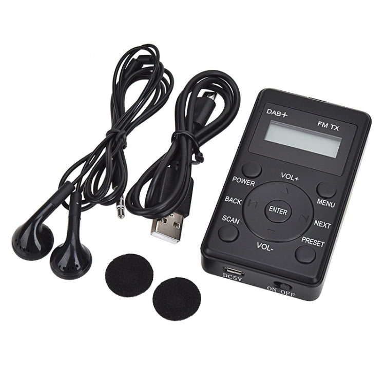 Display digitale portatile HanRongda HRD-100 Radio DAB+ / DAB / FM, HRD-100