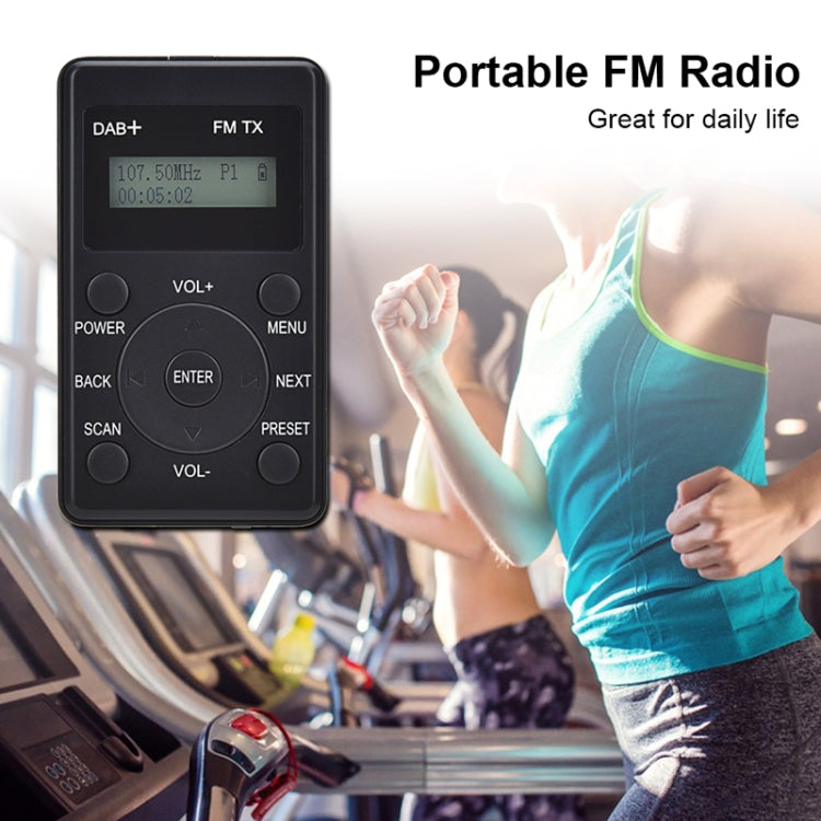 Display digitale portatile HanRongda HRD-100 Radio DAB+ / DAB / FM, HRD-100