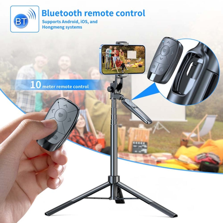 Pixel ST2 1.6m Anti Shake Selfie Stick Testa Treppiede Portatile Pieghevole Telecomando Supporti per foto all'aperto, ST2