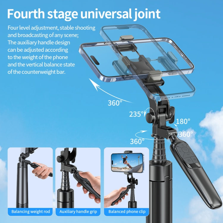 Pixel ST2 1.6m Anti Shake Selfie Stick Testa Treppiede Portatile Pieghevole Telecomando Supporti per foto all'aperto, ST2