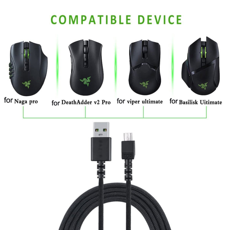 Per cavo di ricarica per mouse wireless professionale Razer / Naga Viper Pro / Viper V2