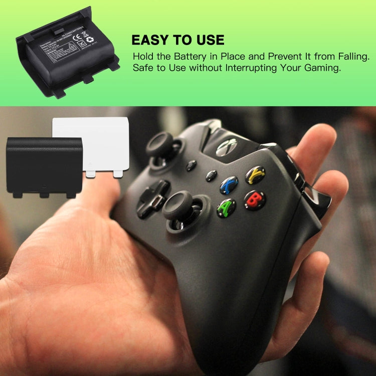 Per Xbox One 5 pezzi Sportelli batteria sostitutivi del coperchio della batteria del controller wireless, Red, Black