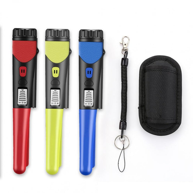 Metal Detector palmare Display LCD Cacciatore di tesori d'oro con torcia elettrica, Red, Green, Blue, Orange, Black