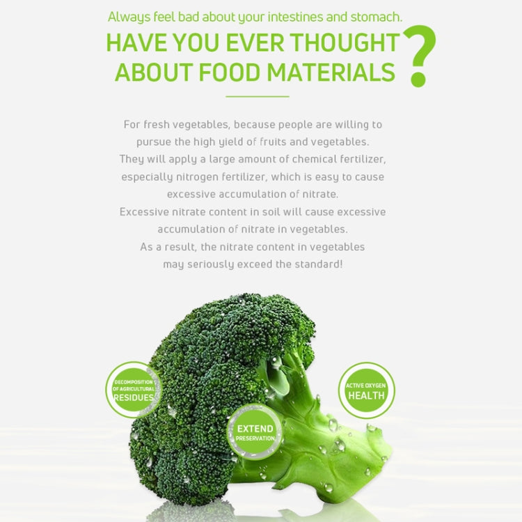 Greentest ECO6 Verdura, frutta, carne Alimenti Nitrati Qualità dell'acqua Rilevatore di radiazioni nucleari Ambientali, Spina UE, ECO6 White, ECO6 Black