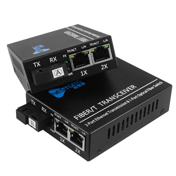 Convertitore fotoelettrico POE per ricetrasmettitore in fibra ottica monomodale NESTONG 100M, spina CN, 10/100M