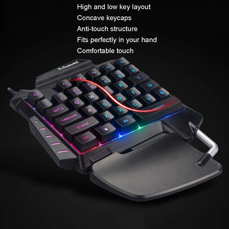K-Snake G92 Tastiera singola piccola Giochi per cellulari Tastiera di gioco sensoriale per macchina robotica luminosa, K-Snake G92