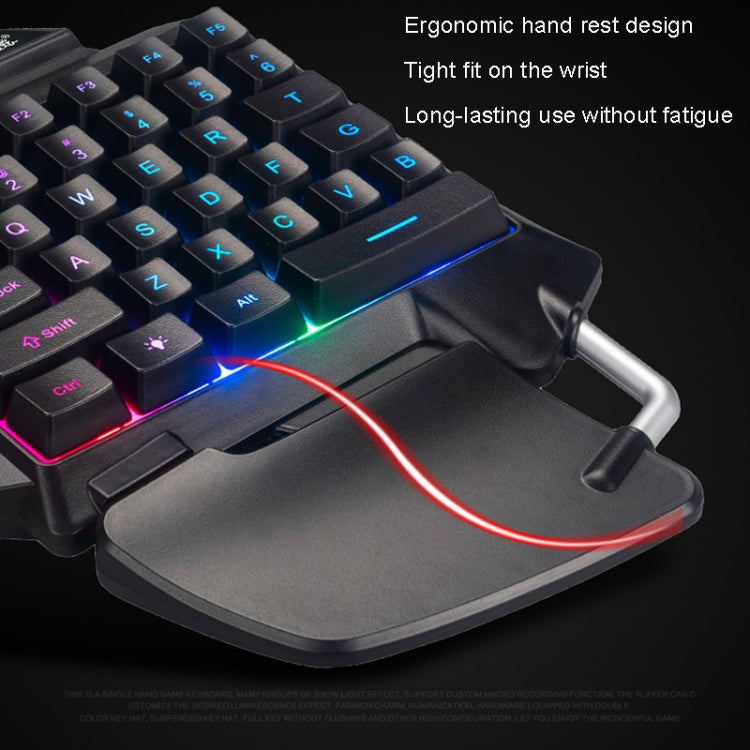 K-Snake G92 Tastiera singola piccola Giochi per cellulari Tastiera di gioco sensoriale per macchina robotica luminosa, K-Snake G92