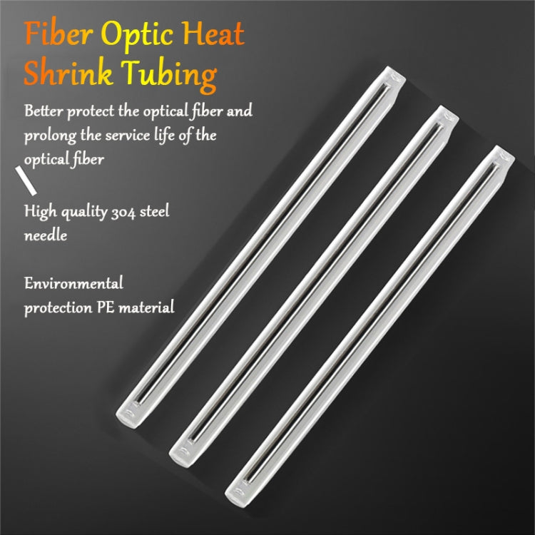 Tubo termoretraibile in fibra ottica da 100 pz/pacco 60mm tubo hot melt ottico, 60mm Single Pin