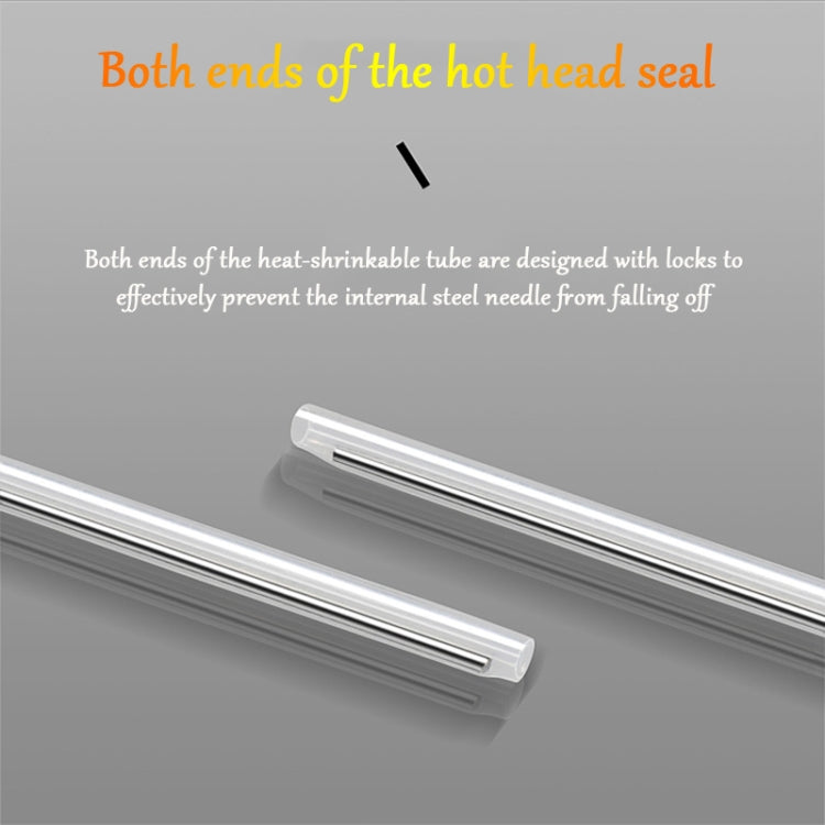 Tubo termoretraibile in fibra ottica da 100 pz/pacco 60mm tubo hot melt ottico, 60mm Single Pin