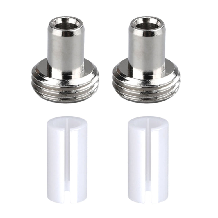 Parti di ricambio per localizzatore visivo di guasti in fibra ottica, 10pcs Metal Head Connector, 10pcs 5mm Ceramic Core, 10pcs 7mm Ceramic Core