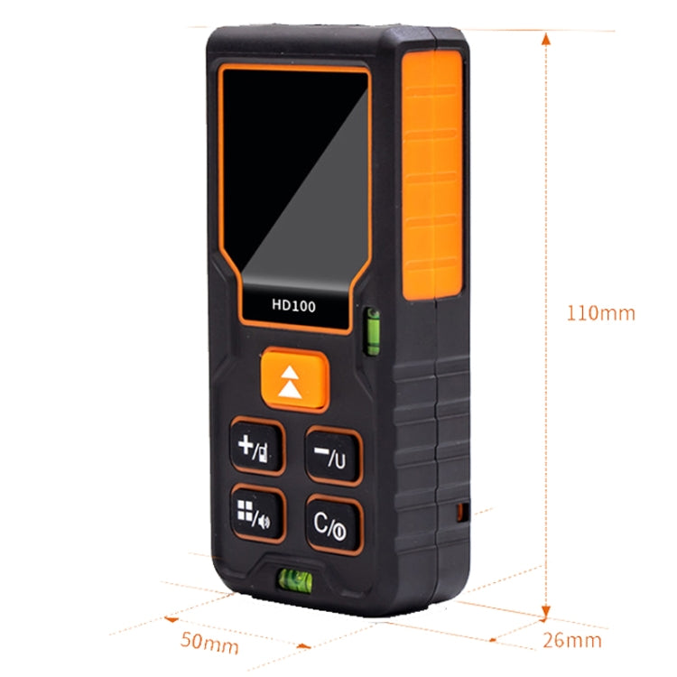 Righello per elettronica laser con telemetro laser ad alta precisione, HILDA HD40, HILDA HD60, HILDA HD80, HILDA HD100