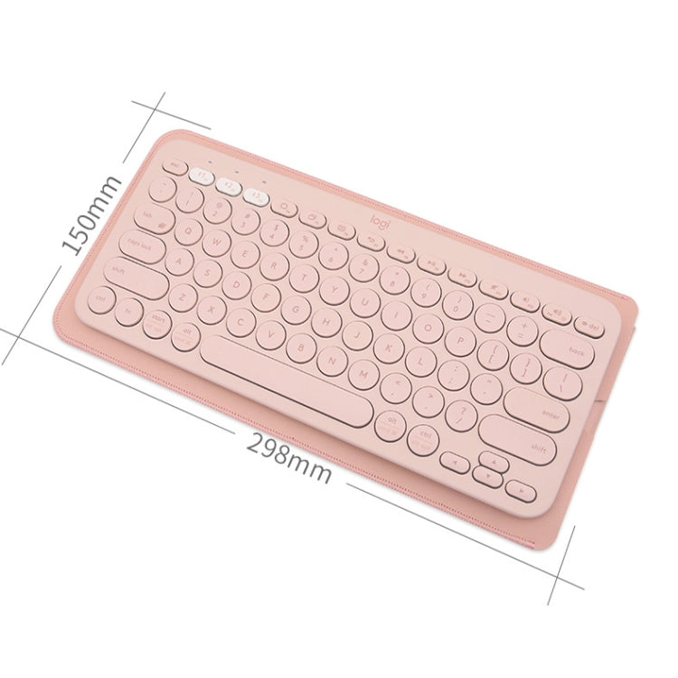 Per tastiera in pelle Logitech K380 Custodia protettiva impermeabile sottile e leggera