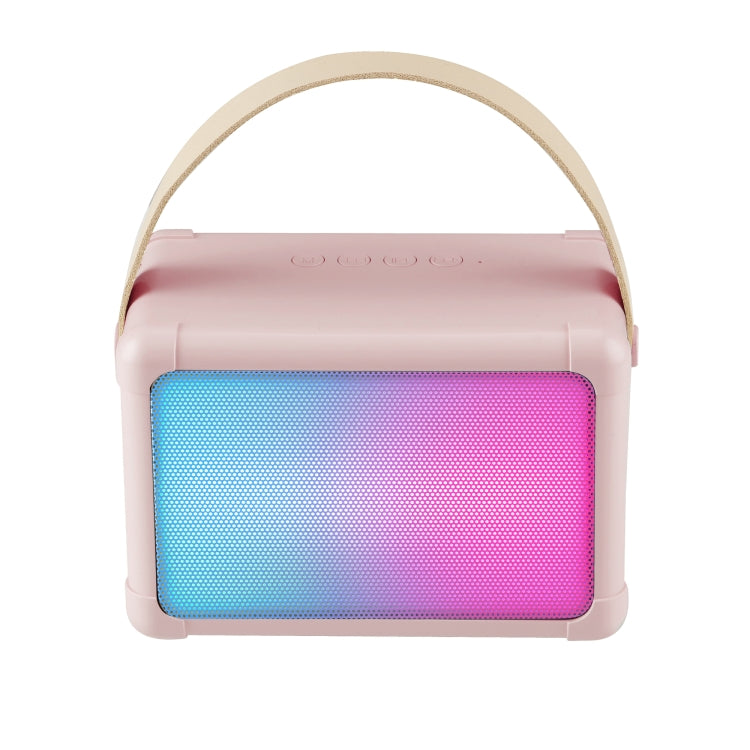 Altoparlante Bluetooth portatile con effetti di illuminazione RGB Mini Karaoke Audio domestico, Speaker, Single Microphone+Speaker, Dual Microphone+Speaker