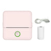 X6 200DPI Stampante per compiti a casa per studenti Stampante tascabile senza inchiostro Bluetooth, Pink Printer Paper x1, White Printing Paper x1, Pink Printing Paper x5, White Printing Paper x5, Pink Sicker x5, White Sticker x5