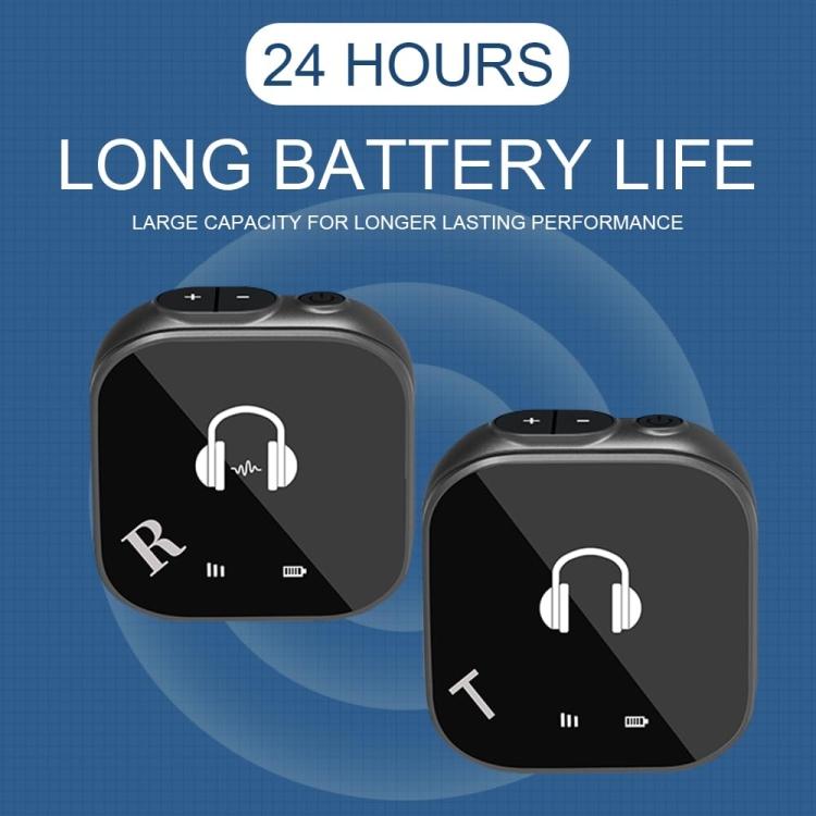 5.8G Wireless In Ear Monitor System Dual-Earphone Monitoring, One To Eight, Single Transmitter