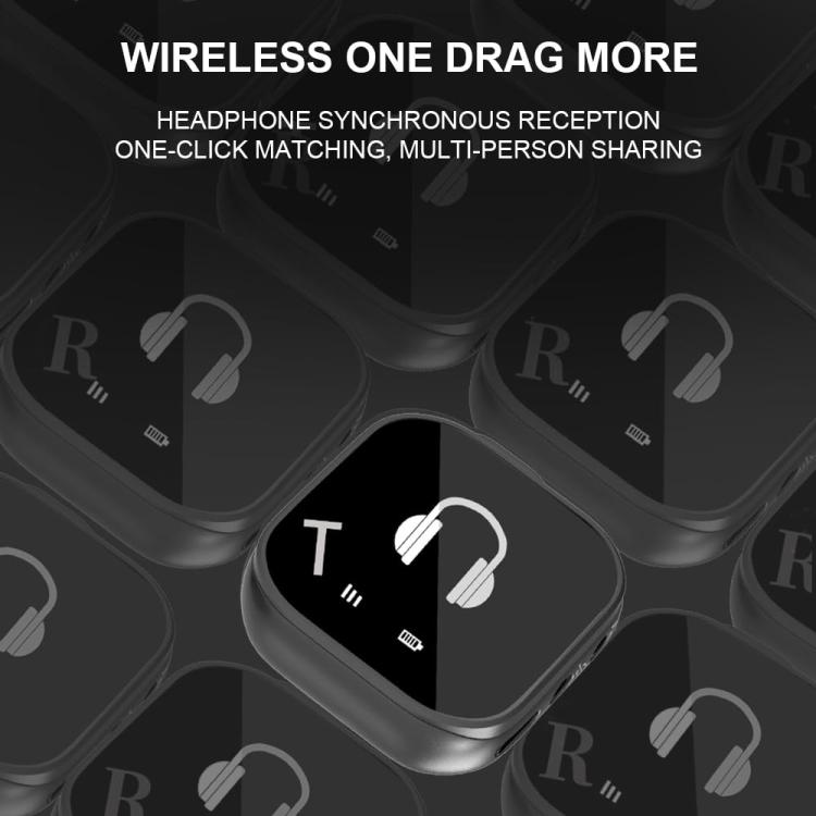 5.8G Wireless In Ear Monitor System Dual-Earphone Monitoring, One To Eight, Single Transmitter