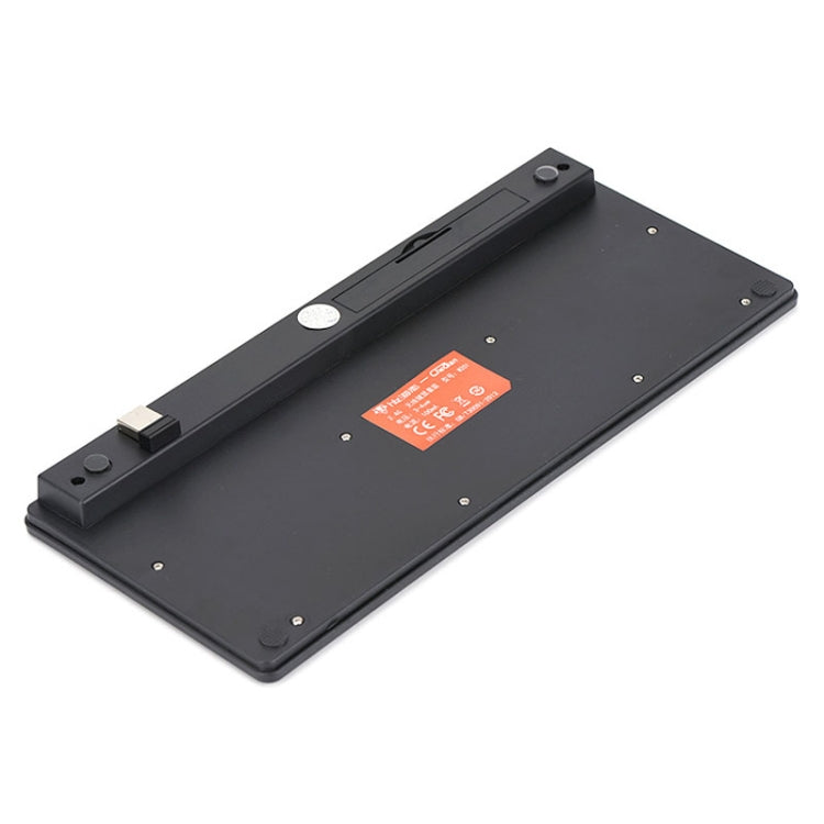 Tastiera con codice Cangjie Tastiera wireless con annotazioni cinesi tradizionali Tastiera con connessione wireless 2.4G