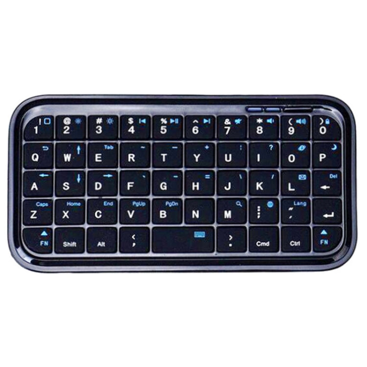 Mini tastiera Bluetooth wireless a 49 tasti Tastiera portatile universale multisistema, 202120 (Black)