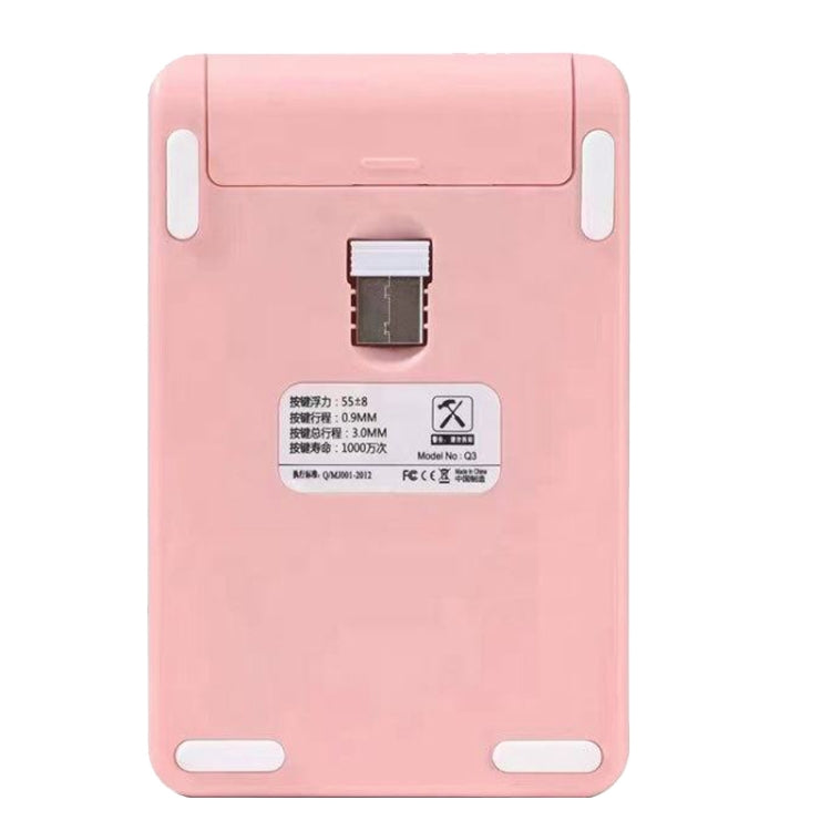Q3 2.4G Mini Wireless Office Tastiera digitale Registratore di cassa Contabilità finanziaria Password Tastiera
