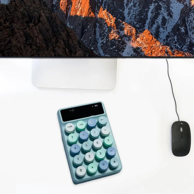 Q3 2.4G Mini Wireless Office Tastiera digitale Registratore di cassa Contabilità finanziaria Password Tastiera