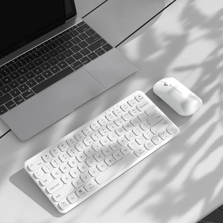B087 Tastiera e mouse wireless dual mode portatili da 78 tasti 2.4G, Keyboard Green, Keyboard Pink, Keyboard Mouse Set White, Keyboard Mouse Set Green, Keyboard Mouse Set Pink