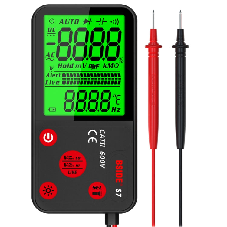 Il multimetro digitale sottile intelligente BSIDE ADMS7 conta il voltmetro CA CC, Standard Charging Model, Charging Model With Tool Package