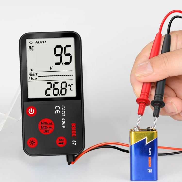 Il multimetro digitale sottile intelligente BSIDE ADMS7 conta il voltmetro CA CC, Standard Charging Model, Charging Model With Tool Package