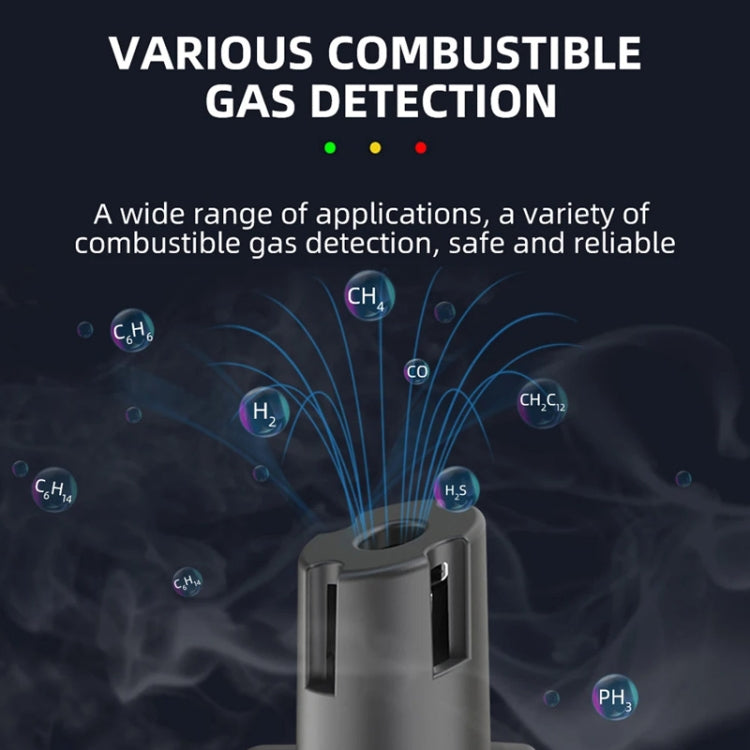 Allarme perdite di gas rilevatore di gas combustibile portatile BSIDE X4A, X4A