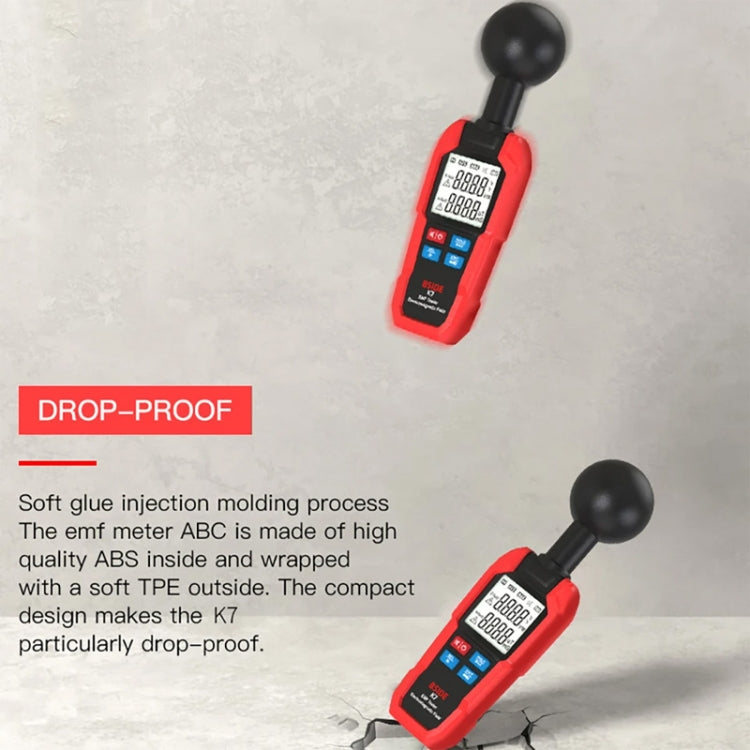 Tester di onde elettromagnetiche per rilevatore di radiazioni elettromagnetiche portatile BSIDE K7, K7